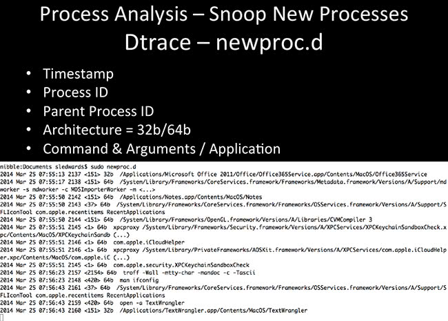 Process Analysis Dtrace - newproc.d Process Analysis Dtrace - newproc.d