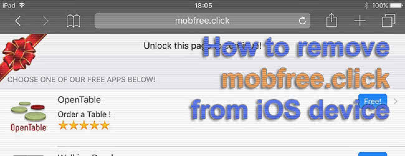 Remove mobfree.click redirect virus Remove mobfree.click redirect virus