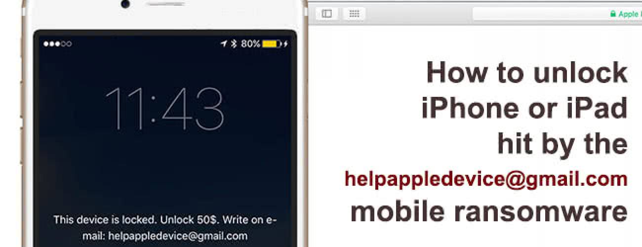 helpappledevice@gmail.com virus on iPhone helpappledevice@gmail.com virus on iPhone