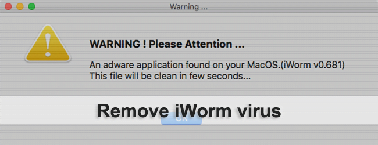 Remove iWorm virus from Mac OS X Remove iWorm virus from Mac OS X