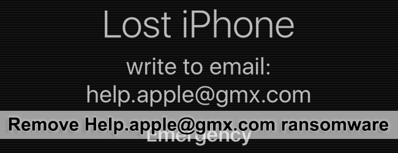 Remove help.apple@gmx.com virus on iPhone or MacBook Remove help.apple@gmx.com virus on iPhone or MacBook