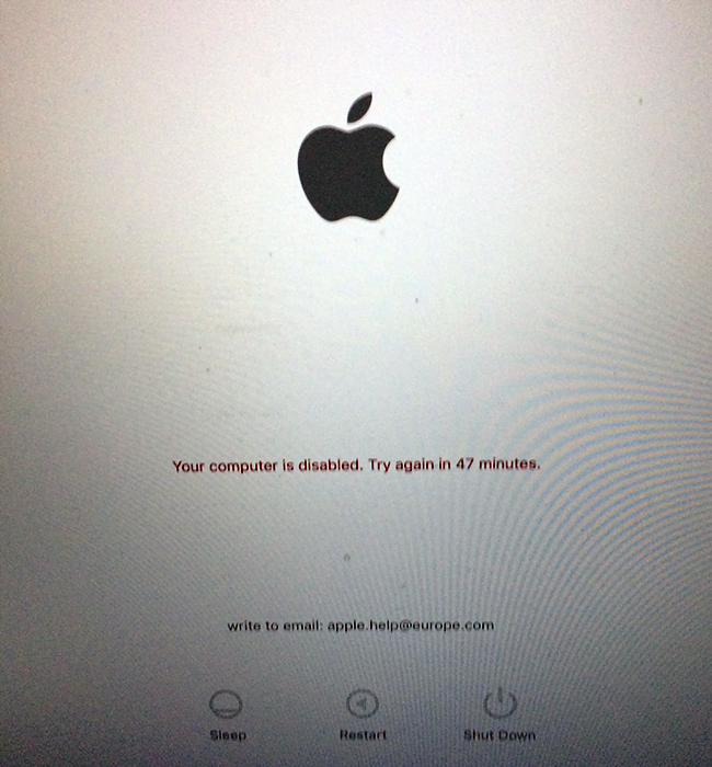 Apple.help@europe.com lock screen on Mac Apple.help@europe.com lock screen on Mac
