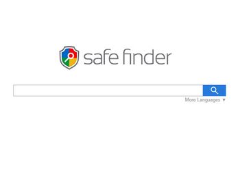 Unwanted landing page backed by Safe Finder virus