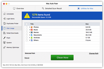 De gebruikersinterface van Mac Auto Fixer is in het oog springend, maar voor het grootste deel misleidend De gebruikersinterface van Mac Auto Fixer is in het oog springend, maar voor het grootste deel misleidend