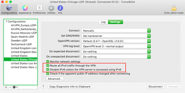 Tunnelblick DNS leak protection