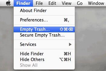 Empty Trash Empty Trash
