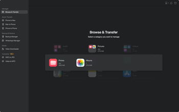 EaseUS MobiMover: Browse and Transfer