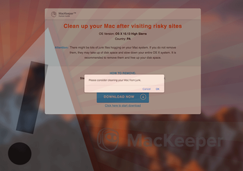 Remove MacKeeper popup from Mac (Safari, Chrome, Firefox)