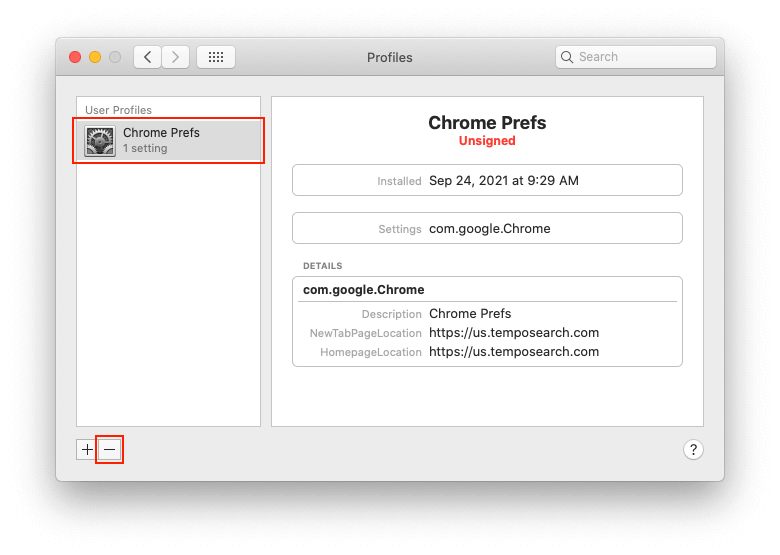 “Docker will damage your computer” Mac popup removal