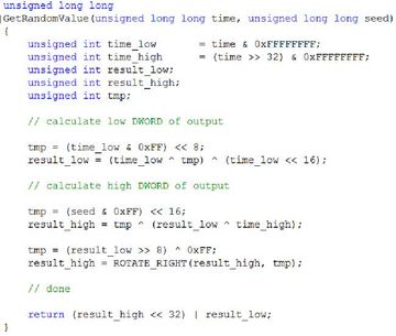 Randomization Algorithm