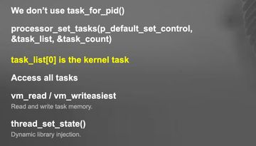 Direct Task Access