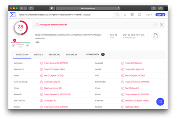 Silver Sparrow current detection rate