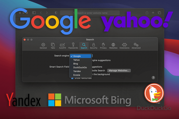 How to change default search engine on Mac