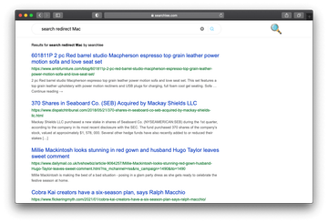 Searchleeは無関係な検索結果を返します