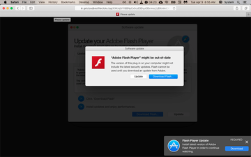 Opera browser may be promoted via fake Adobe Flash Player update campaign