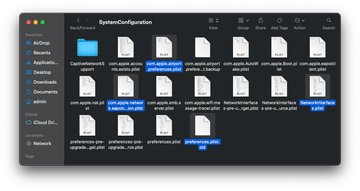 SystemConfiguration - move files to the Desktop