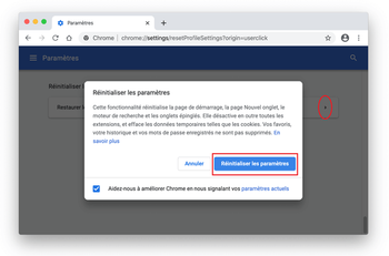 Voici comment réinitialiser les paramètres dans Chrome sur Mac