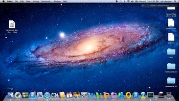 Mac’s Finder (in the bottom left-hand corner)