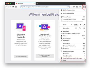 Firefox Hilfe Firefox Hilfe