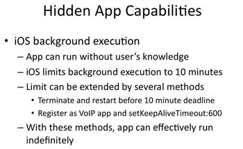 Hidden App Capabilities