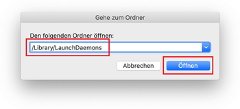 Gehe zu /Library/LaunchDaemons