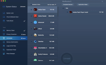 The Uninstaller feature The Uninstaller feature