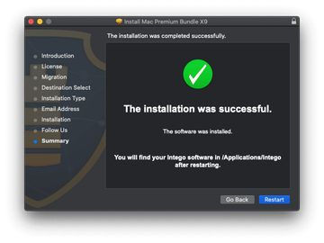 Mac Premium Bundle X9 installation