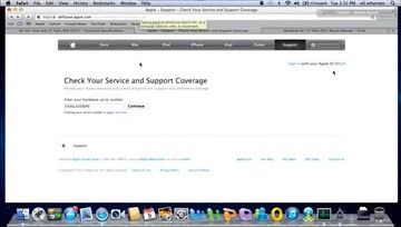 Checking warranty info by serial number Checking warranty info by serial number