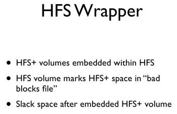 HFS Wrapper