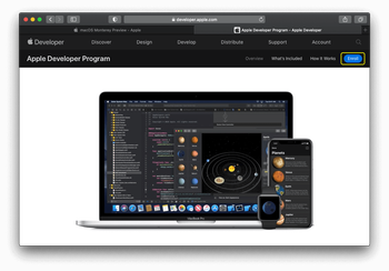 Apple Developer Program page