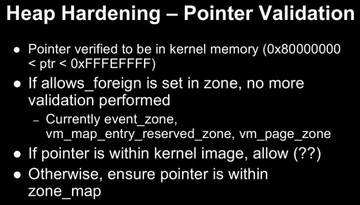Heap Hardening - Pointer Validation
