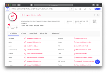 New Pirrit GoSearch22 adware targeting M1 Macs has a low detection rate so far