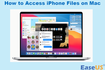 How to access iPhone files on Mac [step by step]