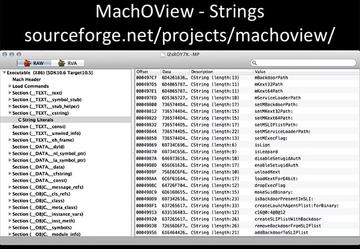 MachOView-Strings MachOView-Strings