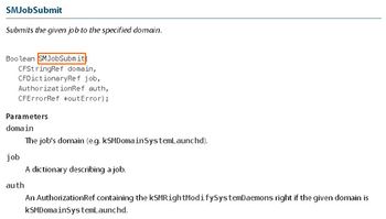 SMJobSubmit