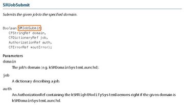 SMJobSubmit SMJobSubmit