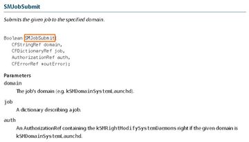 SMJobSubmit