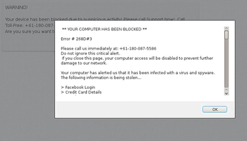 Rogue Apple support page affiliated with dataloading.net virus