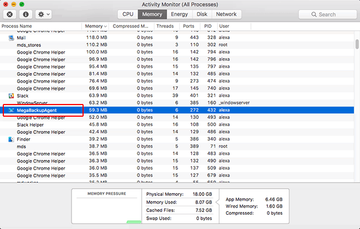 MegaBackupAgent process in Activity Monitor