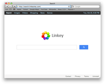 Hijacked browser on Mac defaulting to search.linkeymac.com