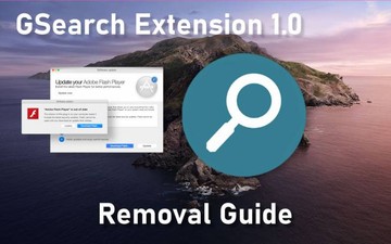 Remove GSearch virus (GSearch Extension 1.0) from Mac