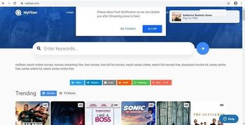 MyFlixer service can be risky to deal with