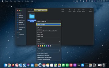 Clear installer and App Store caches