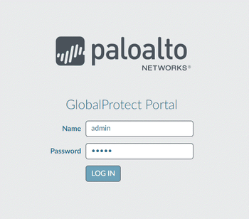 Sign into GlobalProtect portal