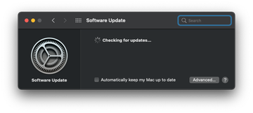 macOS software update