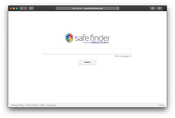 Safari hijacked by Safe Finder, a variant of Yahoo redirect virus