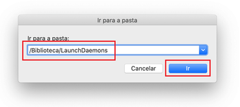 Ir para /Biblioteca/LaunchDaemons