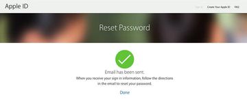 Reset Password Done