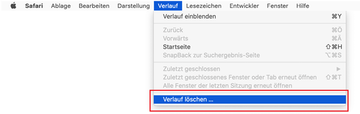 Löschen Sie den Verlauf in Safari Löschen Sie den Verlauf in Safari