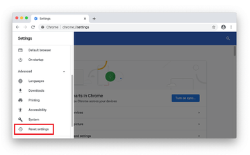 Reset settings in Chrome on Mac Reset settings in Chrome on Mac